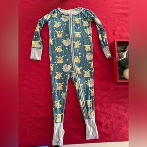 18-24 month Little Sleepies Grogu Starwars zippy.